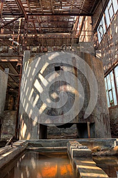 Ore processing factory