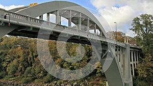 Oregon City Bridge Over Willamette River