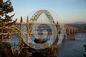 Oregon Coastal 101 Bridge Newport