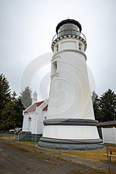 Oregon Lighthouses on the Pacific Coast, America, USA.