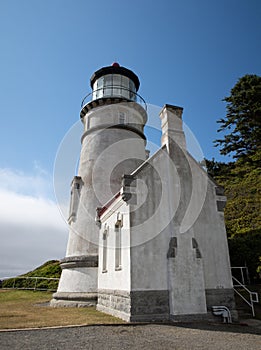 Oregon Lighthouses on the Pacific Coast, America, USA.