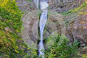 Oregon\'s Horsetail Falls During the Day