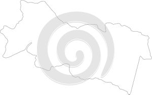 Orellana Ecuador outline map photo