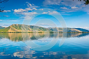 Orestiada/Kastoria lake in Greece