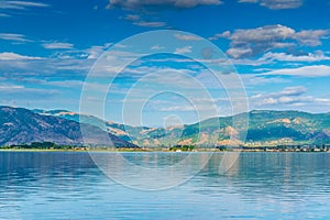 Orestiada/Kastoria lake in Greece