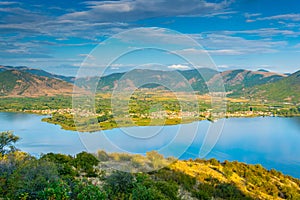 Orestiada/Kastoria lake in Greece