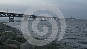 Oresundsbron, the bridge between Sweden and Denmark