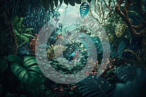orful foliageWild Paradise: Unreal Engine 5's Epic Rainforest