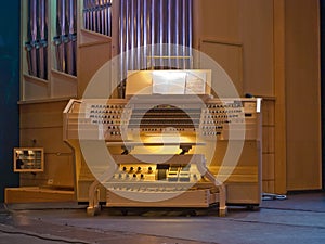 Organ - authentic music instrument