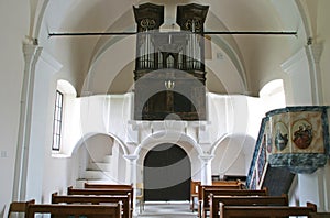 Organ in the Chapel of the St Roch in Sveta Nedelja, Croatia