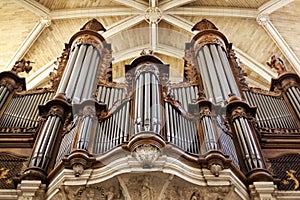 Organ in a church