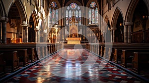 organ church interior