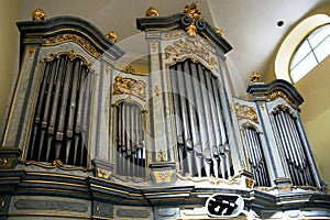 The organ in the church of Saint Mark in Litovel photo
