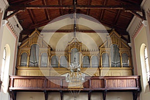 Organ in the Church of St. Maurus the Abbot in Bosiljevo, Croatia