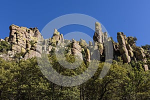 Organ Pipe Formation at Chiricahua National Monument