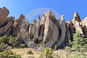 Organ Pipe Formation at the Chiricahua National Monument