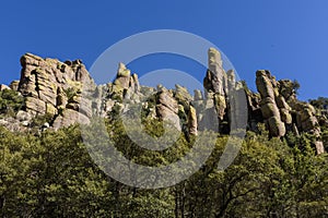 Organ Pipe Formation at the Chiricahua National Monument