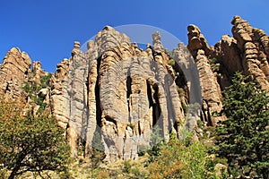 Organ Pipe Formation in Chiricahua National Monument, Arizona