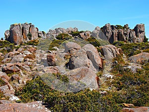 Organ Pipe Rock Formations, Mount Wellington