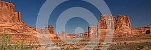 The Organ and the Three Gossips in Arches National Park, Moab, Utah photo