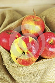 Organic Apples in Bag