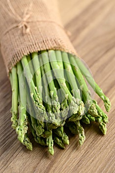 Organic asparagus, Helathy food ingredient