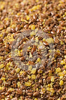 Organic Brown Dry Ground Flax Seeds