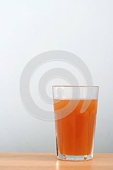 Organic Carrot Juice Background