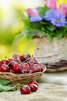 Organic cherries