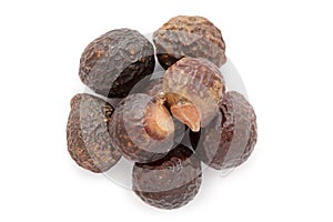 Organic Chinese soapberry (Sapindus mukorossi) seeds.