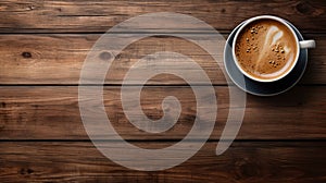 Organic Coffee On Wooden Table - High Resolution Uhd Image