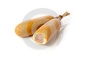 Organic CornDog on a stick