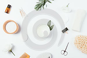 Organic cosmetics and zero waste hygiene accessories