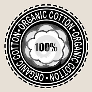 Organic Cotton 100% Seal