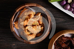 Organic Crispy fish Strips in batter