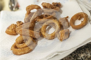 Organic Crispy fish Strips in batter