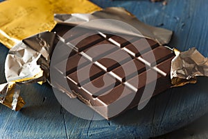 Organic Dark Chocolate Candy Bar
