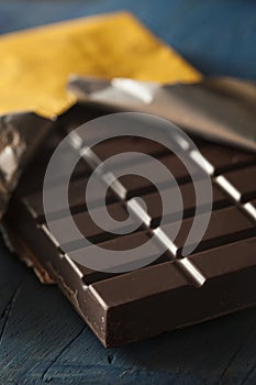 Organic Dark Chocolate Candy Bar