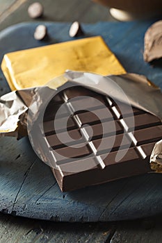 Organic Dark Chocolate Candy Bar