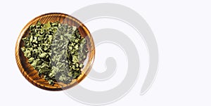 Organic dried moringa leaves - Moringa oleifera