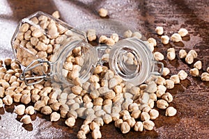 Organic Dried Raw Chickpeas - Cicer arietinum