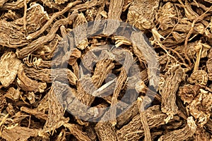 Organic dry Calamus (Acorus calamus) root.