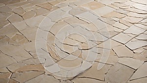 Organic Essence: Untouched Limestone Texture. AI generate