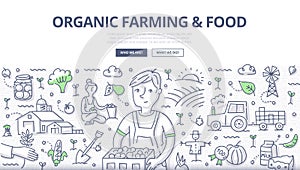 Organic Farming & Food Concept