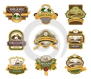 Organic farming label