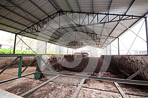 Organic fertilizer production line photo