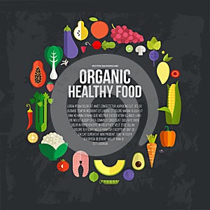 Organic Food Concept