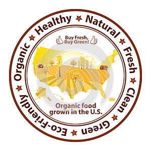 Organic Food grown in the U.S