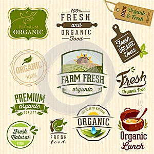 Organic food - Illustration