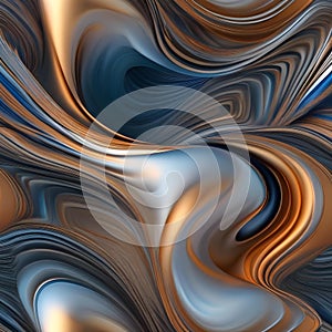 Organic forms swirling and twisting, like a dance of cosmic forces in the universe, creating a sense of wonder and awe4